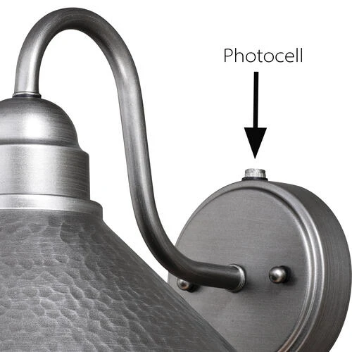 Wholesale ⭐ Patriot Lighting® Outland Brushed Pewter Outdoor Wall Light 🔥 5 Wholesale ⭐ Patriot Lighting® Outland Brushed Pewter Outdoor Wall Light 🔥 - Image 3