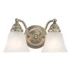 Brand new ❤️ Patriot Lighting® Standford Antique Brass 2 Light Vanity Light 😀 -Patriot Light Store VL35122A