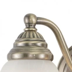 Brand new ❤️ Patriot Lighting® Standford Antique Brass 2 Light Vanity Light 😀 8 Brand new ❤️ Patriot Lighting® Standford Antique Brass 2 Light Vanity Light 😀 -Patriot Light Store VL35122A 2