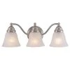Promo ⌛ Patriot Lighting® Standford Brushed Nickel 3 Light Vanity Light ⌛ -Patriot Light Store VL35123BN