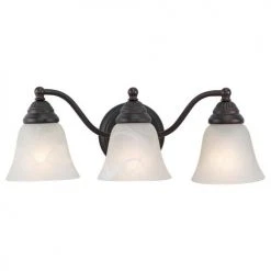 Best reviews of 😉 Patriot Lighting® Standford Oil Burnished Bronze 3 Light Vanity Light ✔️