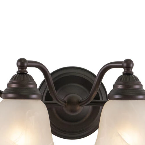 Promo ✨ Patriot Lighting® Standford Oil Burnished Bronze 4 Light Vanity Light ✔️ 4 Promo ✨ Patriot Lighting® Standford Oil Burnished Bronze 4 Light Vanity Light ✔️ - Image 2
