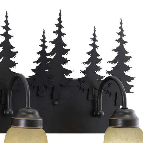Cheapest ❤️ Patriot Lighting® Yosemite Burnished Bronze 3 Light Vanity Light 🔔 4 Cheapest ❤️ Patriot Lighting® Yosemite Burnished Bronze 3 Light Vanity Light 🔔 - Image 2