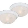 Best Sale ❤️ Patriot Lighting® Stella White 1-Light Flush Mount Ceiling Light - 2 Pack 🧨 -Patriot Light Store VX cc51611w