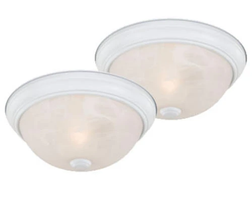 Best Sale ❤️ Patriot Lighting® Stella White 1-Light Flush Mount Ceiling Light - 2 Pack 🧨 3 Best Sale ❤️ Patriot Lighting® Stella White 1-Light Flush Mount Ceiling Light - 2 Pack 🧨