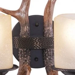 Best Sale ⌛ Patriot Lighting® Yoho Black Walnut 2 Light Antler Vanity Light 👍 7 Best Sale ⌛ Patriot Lighting® Yoho Black Walnut 2 Light Antler Vanity Light 👍 -Patriot Light Store W0033 1