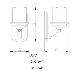 Best deal 🛒 Patriot Lighting® Halifax Black Walnut 1 Light Vanity Light 🌟 -Patriot Light Store W0146 DWG
