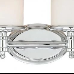 Hot Sale ⌛ Patriot Lighting® Carlisle Chrome 4 Light Vanity Light 🧨 -Patriot Light Store W0149 1