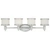 Hot Sale ⌛ Patriot Lighting® Carlisle Chrome 4 Light Vanity Light 🧨 -Patriot Light Store W0149
