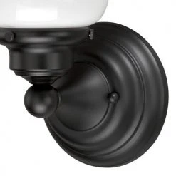 Brand new ⭐ Patriot Lighting® Huntley Oil Rubbed Bronze 1 Light Vanity Light 🤩 -Patriot Light Store W0166 3