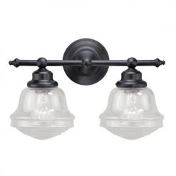 Best Pirce 🎉 Patriot Lighting® Huntley Oil Rubbed Bronze 2 Light Vanity Light 🤩