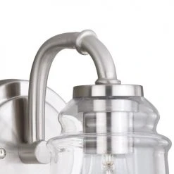 Buy ⭐ Patriot Lighting® Toledo Satin Nickel 1 Light Vanity Light ❤️ -Patriot Light Store W0239 2