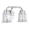 Discount 😉 Patriot Lighting® Toledo Satin Nickel 2 Light Vanity Light 😀 -Patriot Light Store W0240