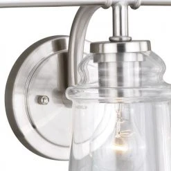 Buy ⌛ Patriot Lighting® Toledo Satin Nickel 3 Light Vanity Light 💯 -Patriot Light Store W0241 1