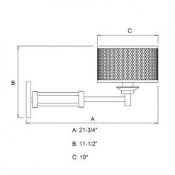 Deals 🛒 Patriot Lighting® Polk Warm Pewter 1 Light Wall Light 👍 -Patriot Light Store W0260 DWG