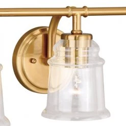 Best reviews of ✔️ Patriot Lighting® Toledo Natural Brass 3 Light Vanity Light 🌟 -Patriot Light Store W0264 1