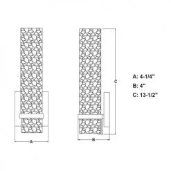 Brand new ⭐ Patriot Lighting® Vilo Natural Brass 1 Light Vanity Light ⌛ 11 Brand new ⭐ Patriot Lighting® Vilo Natural Brass 1 Light Vanity Light ⌛ -Patriot Light Store W0309 DWG