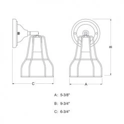 Buy ✨ Patriot Lighting® Clybourn Oil Rubbed Bronze 1 Light Vanity Light 🎁 -Patriot Light Store W0311 DWG