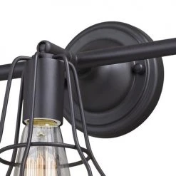 Brand new ❤️ Patriot Lighting® Clybourn Oil Rubbed Bronze 3 Light Vanity Light 😀 -Patriot Light Store W0313 2