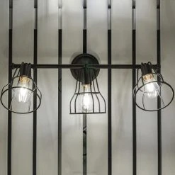 Brand new ❤️ Patriot Lighting® Clybourn Oil Rubbed Bronze 3 Light Vanity Light 😀 -Patriot Light Store W0313 5