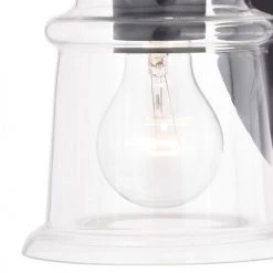 Deals 😉 Patriot Lighting® Toledo Matte Black 1 Light Vanity Light 🥰 12 Deals 😉 Patriot Lighting® Toledo Matte Black 1 Light Vanity Light 🥰 -Patriot Light Store W0348 3