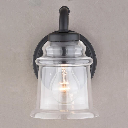 Deals 😉 Patriot Lighting® Toledo Matte Black 1 Light Vanity Light 🥰 8 Deals 😉 Patriot Lighting® Toledo Matte Black 1 Light Vanity Light 🥰 - Image 6