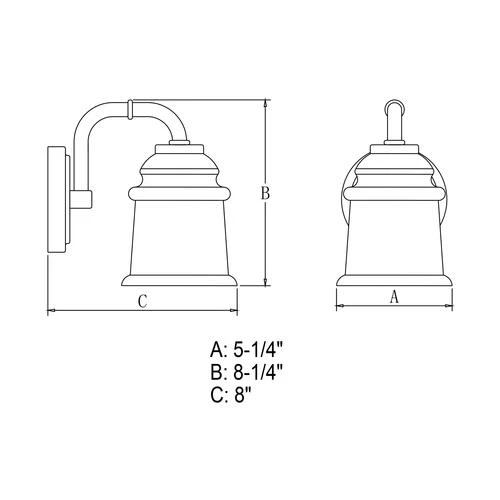 Deals 😉 Patriot Lighting® Toledo Matte Black 1 Light Vanity Light 🥰 9 Deals 😉 Patriot Lighting® Toledo Matte Black 1 Light Vanity Light 🥰 - Image 7