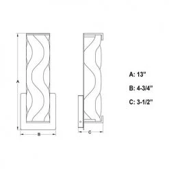 Cheap 🔔 Patriot Lighting® Marseille Chrome 1 Light Wall Light ❤️ -Patriot Light Store W0357 DWG