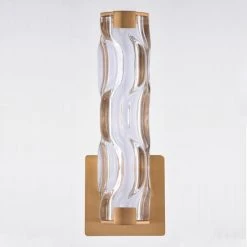 Coupon 😀 Patriot Lighting® Marseille Natural Brass 1 LIght Wall Light 🧨 -Patriot Light Store W0358 1