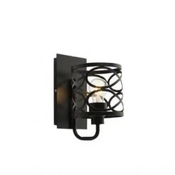 Best Pirce 😍 Patriot Lighting® Phinny Matte Black 1-Light Indoor Wall Light ✨