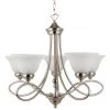 Buy ✔️ Patriot Lighting® Rianto 5-Light Brushed Nickel Chandelier 👏 -Patriot Light Store dsi 13555