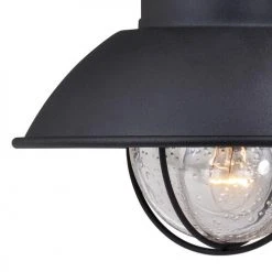 Cheapest 🎁 Patriot Lighting® Dualux® Harwich Textured Black Outdoor Wall Light 😀 -Patriot Light Store t0260 4