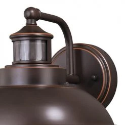 Hot Sale 🎁 Patriot Lighting® Dualux® Harwich Burnished Bronze Outdoor Wall Light 🔔 -Patriot Light Store t0263 1