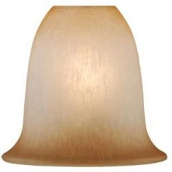 Best deal 🔥 Patriot Lighting® Etched Champagne Bell Replacement Glass With 1-5/8" Fitter ✨