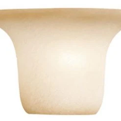 Best Sale 🥰 Patriot Lighting® Brushed Cognac Bell Replacement Glass With 1-5/8" Fitter ✨