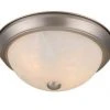 Brand new ✨ Patriot Lighting® Brushed Nickel 2-Light Flush Mount Ceiling Light - 2 Pack ⭐ -Patriot Light Store vx c45313bn