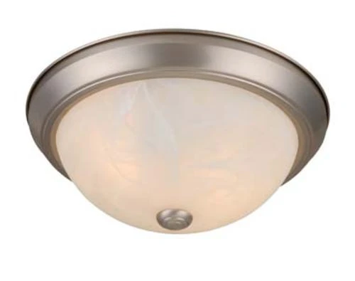 Brand new ✨ Patriot Lighting® Brushed Nickel 2-Light Flush Mount Ceiling Light - 2 Pack ⭐ 3 Brand new ✨ Patriot Lighting® Brushed Nickel 2-Light Flush Mount Ceiling Light - 2 Pack ⭐