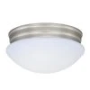 Best Pirce ❤️ Patriot Lighting® Brady Satin Nickel LED Flush Mount Ceiling Light 😀 -Patriot Light Store vx cc1534bn