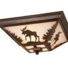 Discount ❤️ Patriot Lighting® Yellowstone Burnished Bronze 3-Light Flush Mount Ceiling Light 😉 -Patriot Light Store vx cc38314bbz