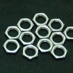 Discount 😉 Patriot Lighting® Small Nickel Steel Lock Nuts - 12 Pk 😉