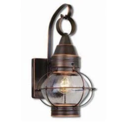 Hot Sale ⭐ Patriot Lighting® Chatham Burnished Bronze Outdoor Wall Light 🎁