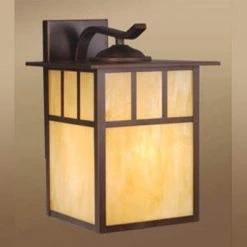 Promo 🛒  Patriot Lighting® Mission Burnished Bronze Outdoor Wall Light ✨