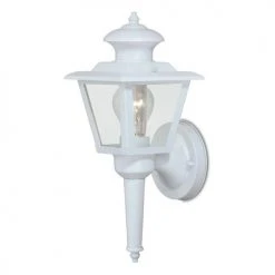 Brand new ⌛ Patriot Lighting® Colonial II White Outdoor Wall Light ⭐