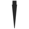 Budget ⌛ Patriot Lighting® 5-1/2" Textured Black Metal Spike Replacement - 2 Pk 🔔 -Patriot Light Store vx sl0425tb