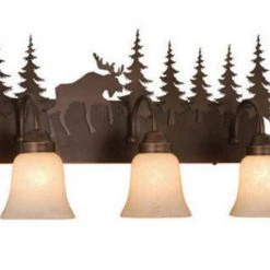 Discount ✨ Patriot Lighting® Yellowstone 3-Light Burnished Bronze Vanity Light ✨