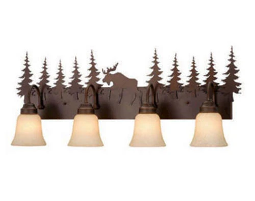 Promo 🌟 Patriot Lighting® Yellowstone 4-Light Burnished Bronze Vanity Light ✔️ 3 Promo 🌟 Patriot Lighting® Yellowstone 4-Light Burnished Bronze Vanity Light ✔️