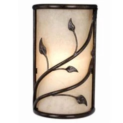 Best Pirce 🧨 Patriot Lighting® Vine 2-Light Oil Shale Indoor Wall Light ⌛