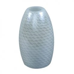 Buy 😀 Patriot Lighting® White Honey Comb Oval Replacement Glass With 2-1/4" Fitter ⭐